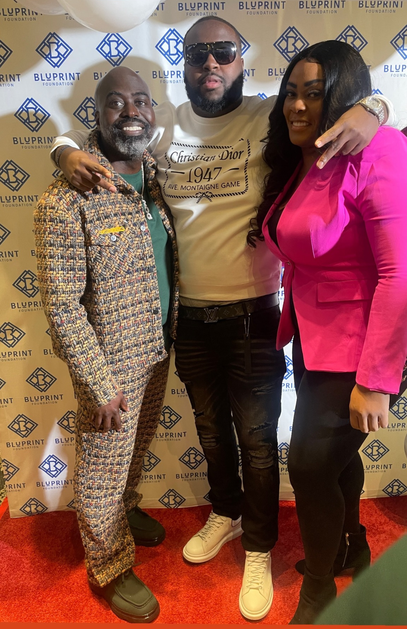 Cordell Collins, The Credit Daddy, at a Bluprint Foundation event